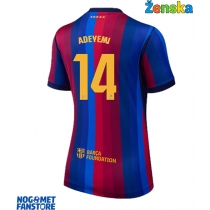 Barcelona Karim Adeyemi #14 Domaci Dres za Ženska 2026-27 Kratak Rukav